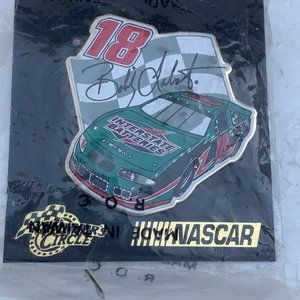 NASCAR Bobby Labonte 18 Interstate Batteries Winners Circle Lapel Pin From 2002